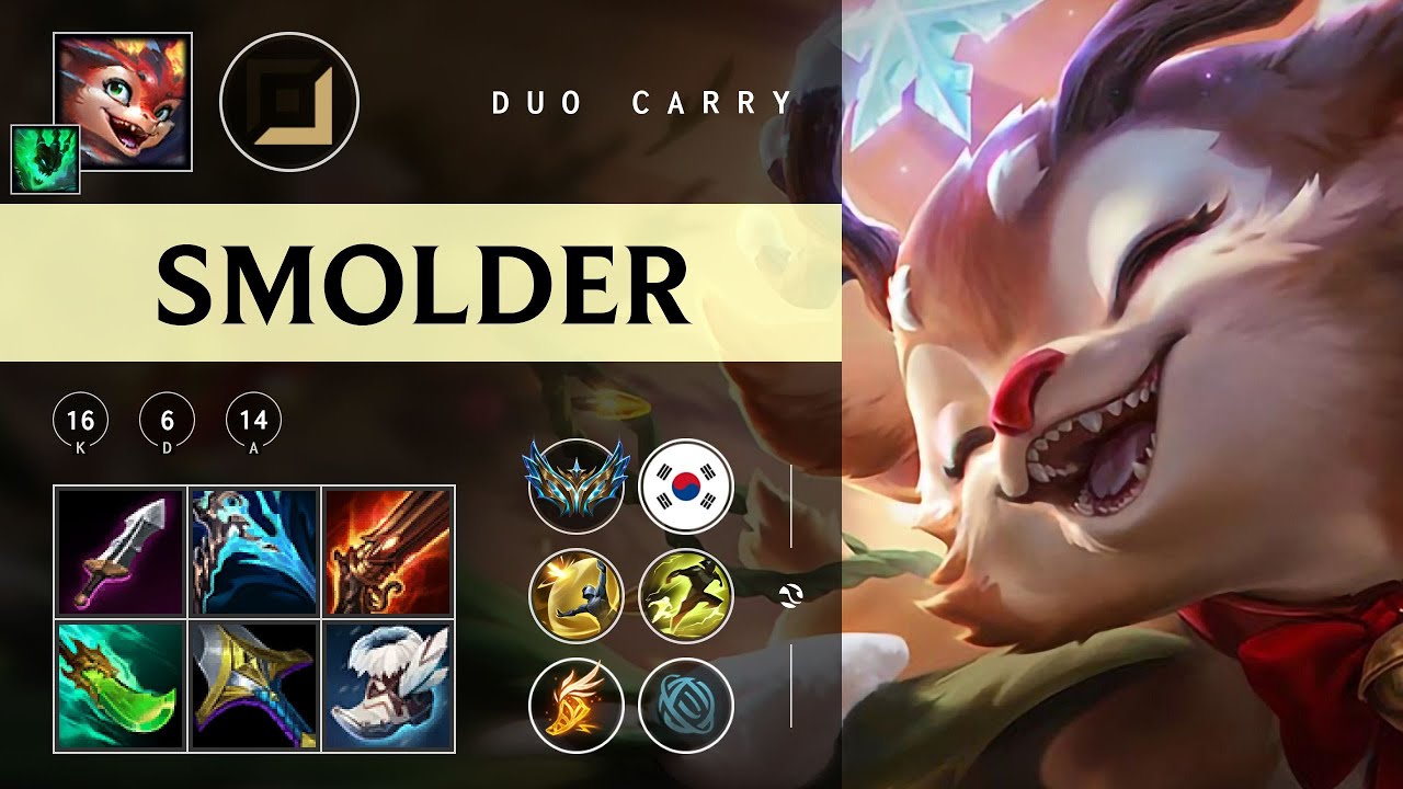 Smolder ADC vs Zeri - KR Challenger Patch 25.24