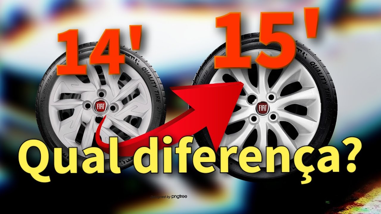Trocar de roda aro 14' para aro 15', o que muda? | (Opini&atilde;o)