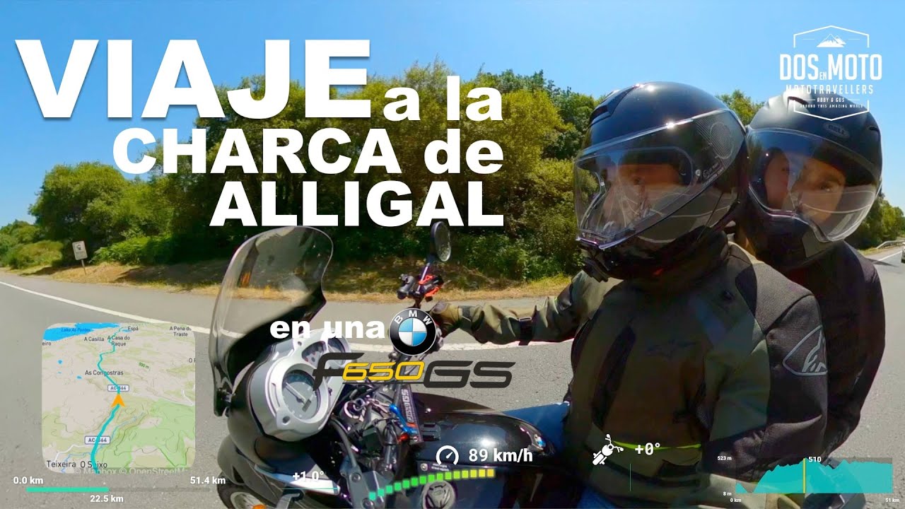 Dos en Moto I Viaje a la Charca de Alligal I BMW F650 GS