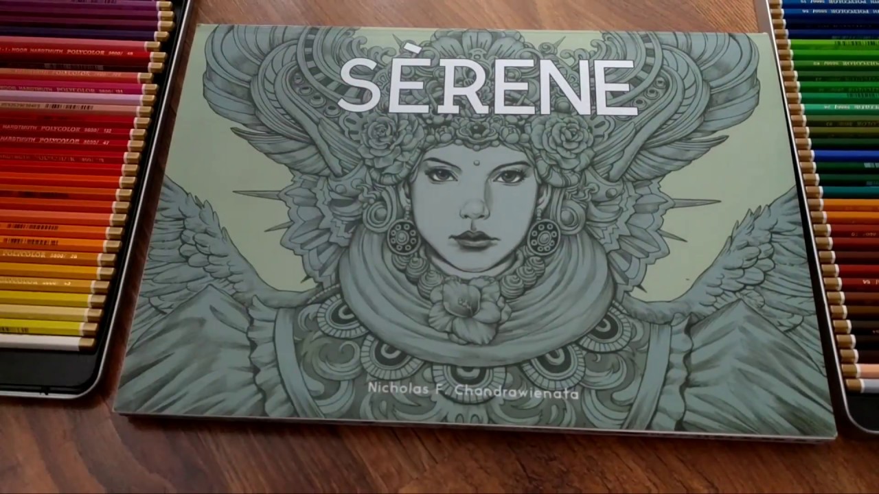 Serene by Nicholas F.Chandrawienata - finished coloring book