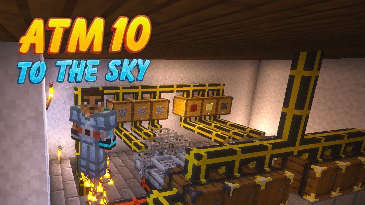 Ultimate Sieving Setup in All The Mods 10 To The Sky! [Ep 4]
