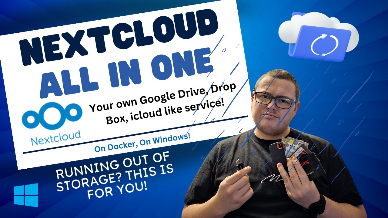 Nextcloud All In One на Docker в Windows с использованием Dockge