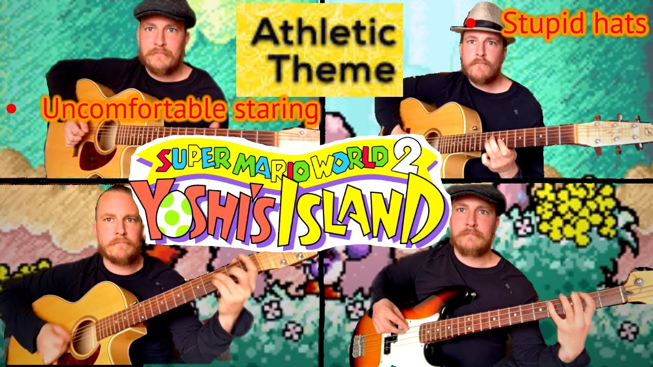 YOSHI’S ISLAND - ATHLETIC THEME (almost unplugged cover)