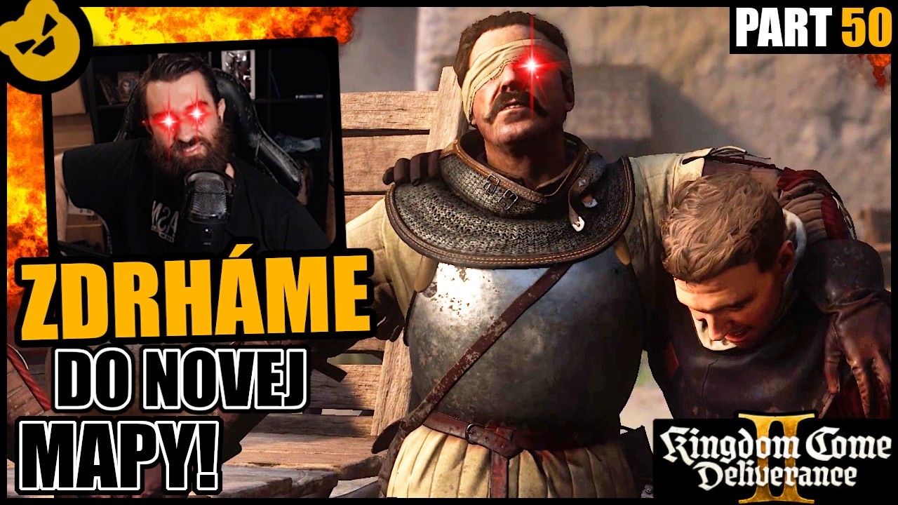 Zdrhame do... NOVEJ MAPY?! O.o [ KINGDOM COME DELIVERANCE 2 ] 50
