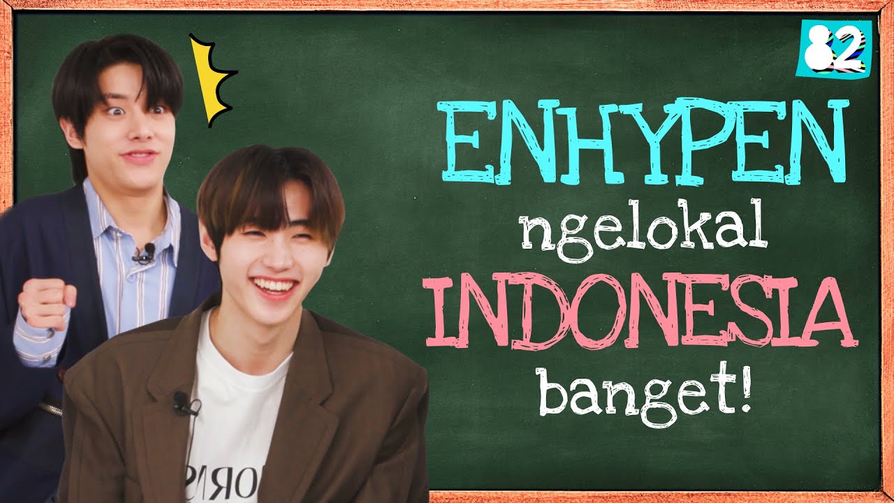 ENHYPEN dengan kearifan lokal Indonesia | Tongue Twister