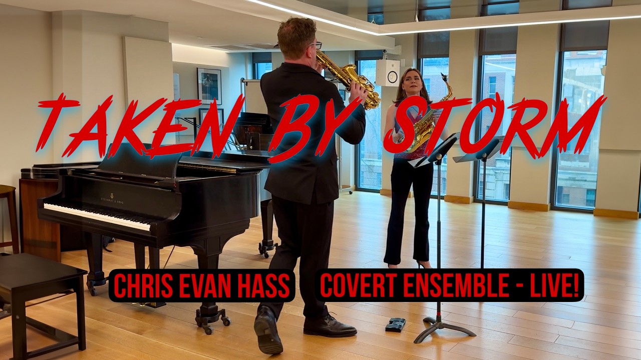 TAKEN BY STORM | LIVE at NASA 2026 BIENNIAL | CHRIS EVAN HASS | COVERT ENSEMBLE #newmusic #storm
