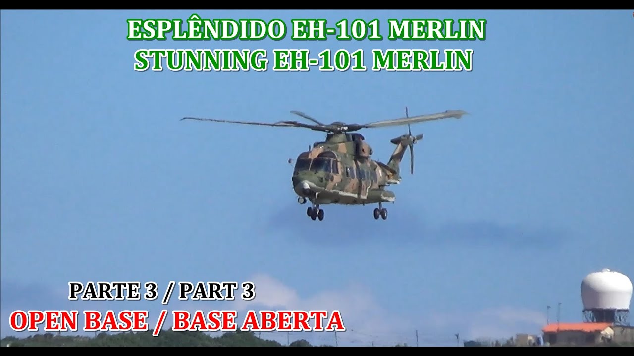 STUNNING EH-101 MERLIN Open Base Lajes field Terceira Azores part 3