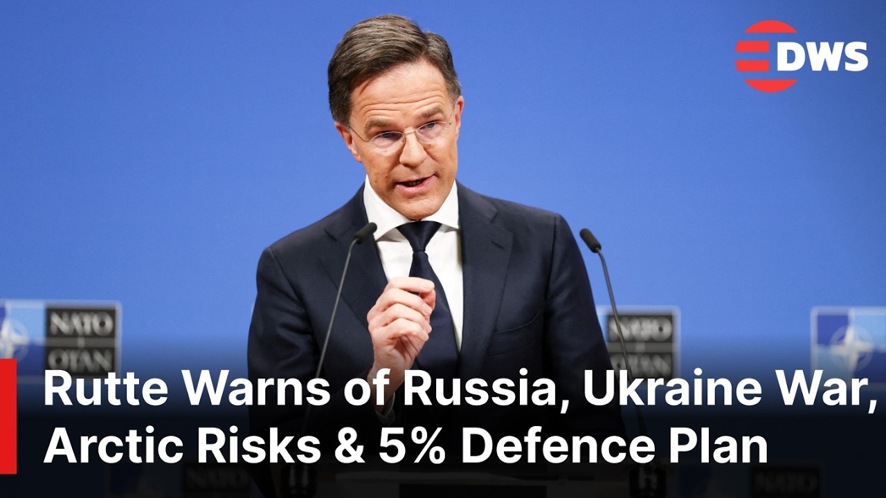 NATO’s Big Warning: Rutte Warns of Russia Threat, Ukraine War, Arctic, Pushes 5% Defence Plan | AC1E