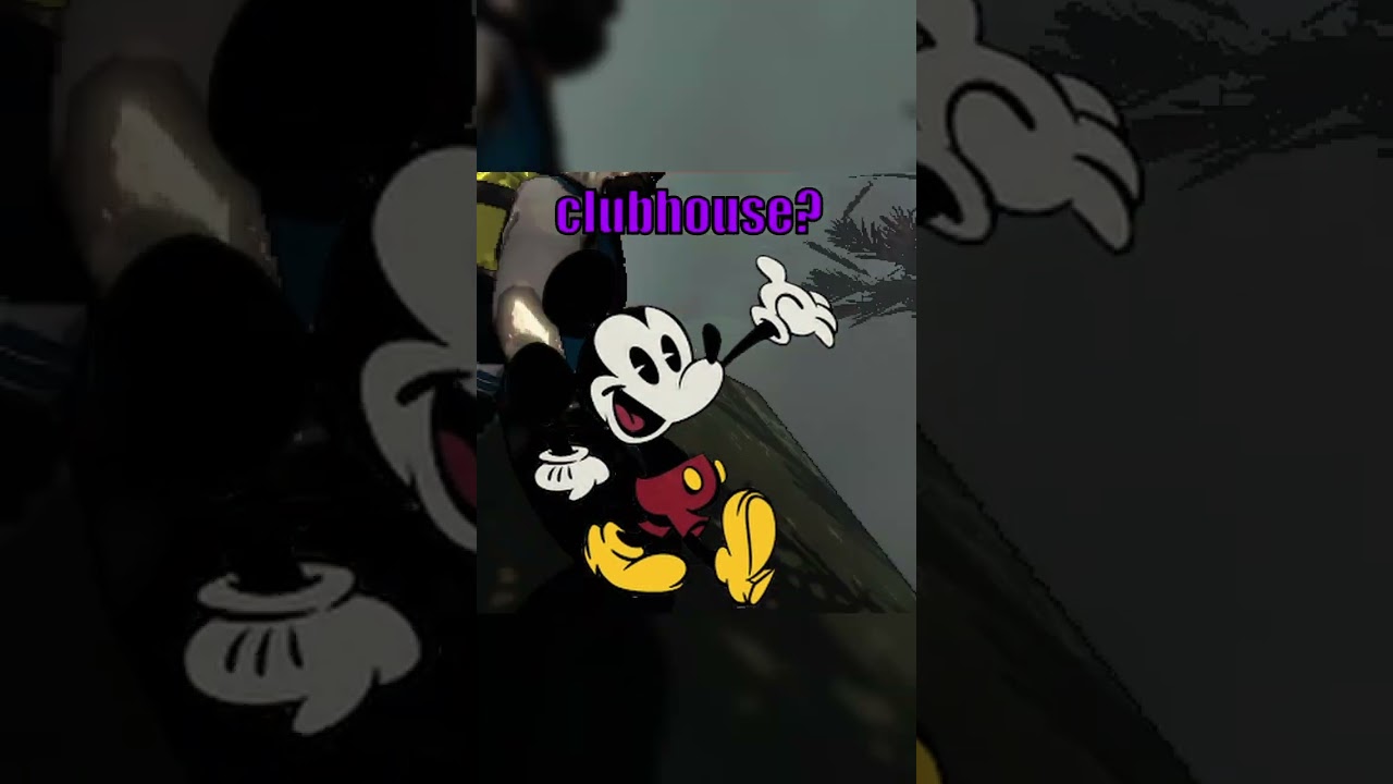 Bro Switched From Goofy To Mickey Real Fast 💀 #shorts