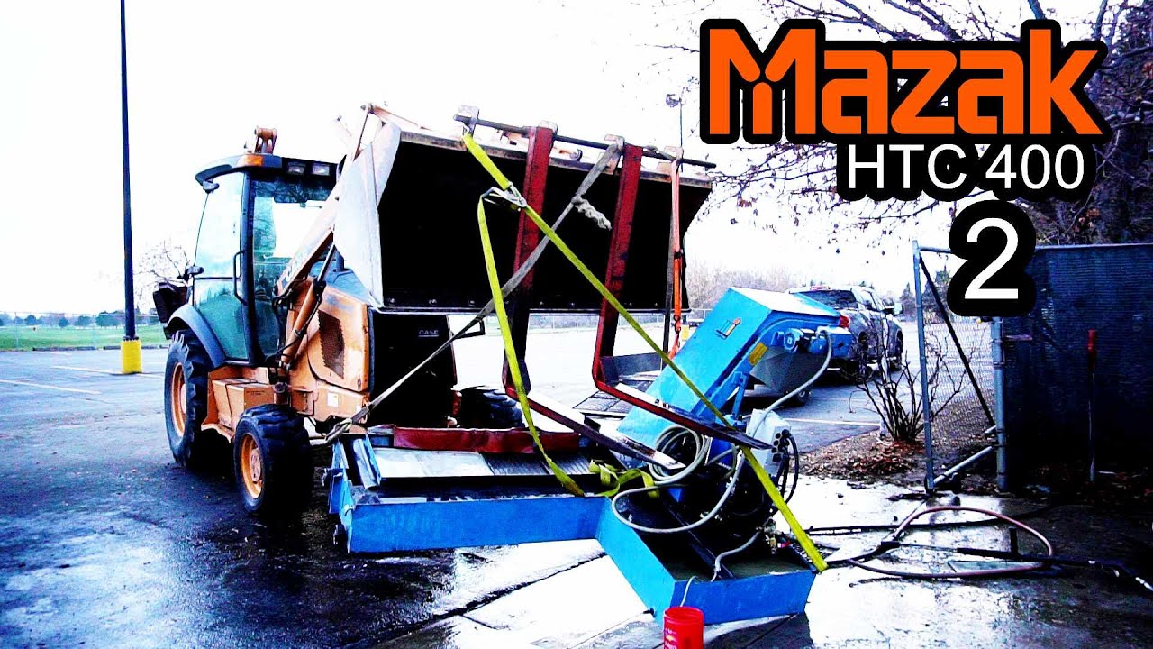 Mazak Conveyor Cleanout