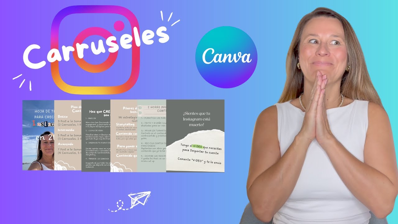 Cómo hacer carruseles que todos quieren guardar en Instagram (Tutorial en Canva)