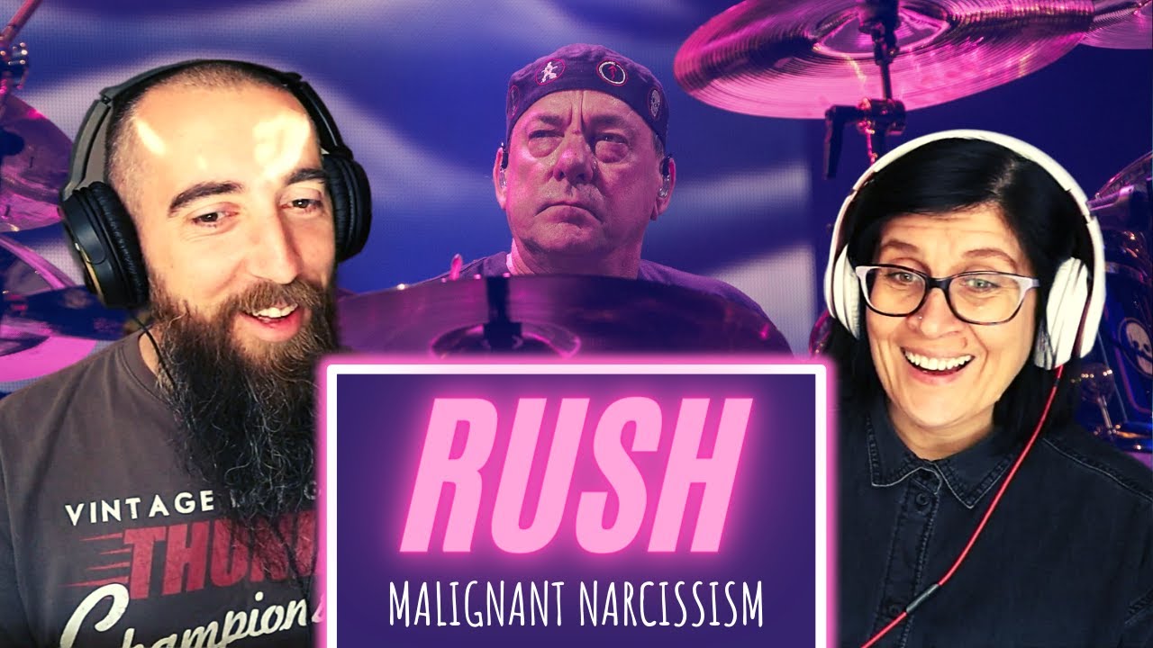 Rush - Malignant Narcissism (REACTION) with my wife