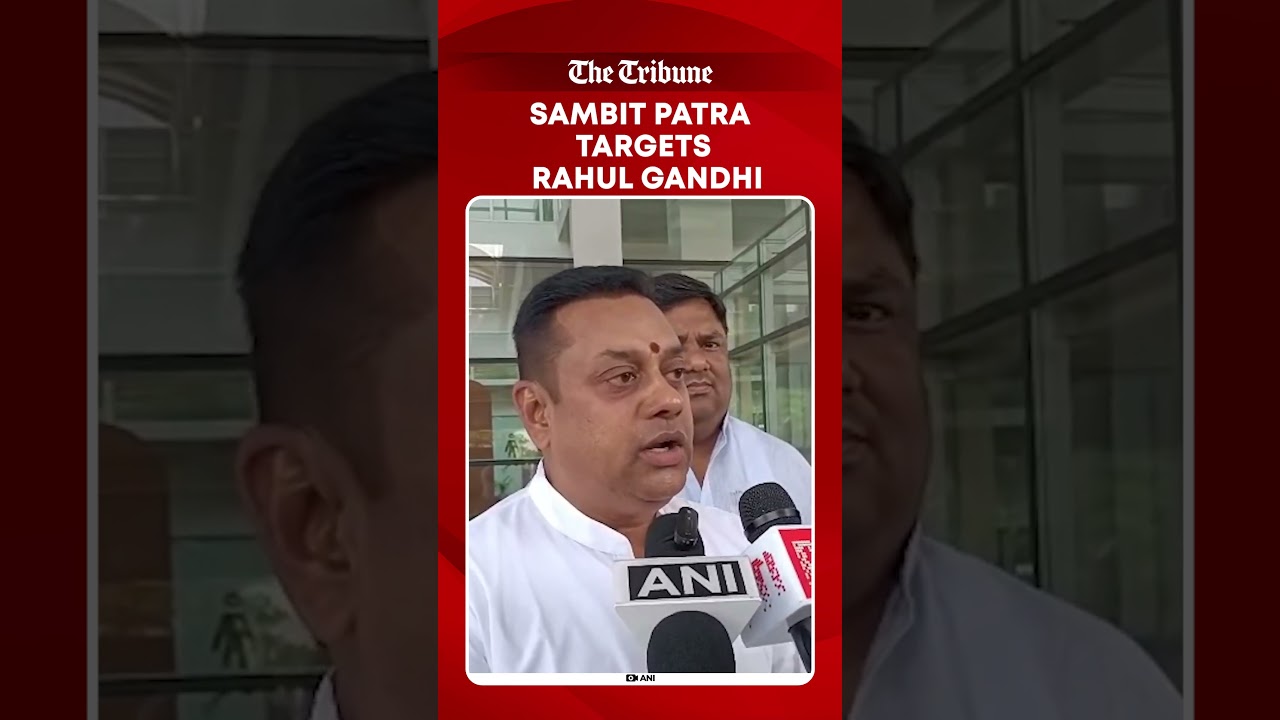 &ldquo;He Never Acts Responsibly&rdquo; Sambit Patra Slams Rahul Gandhi Over Kota Protest Plan