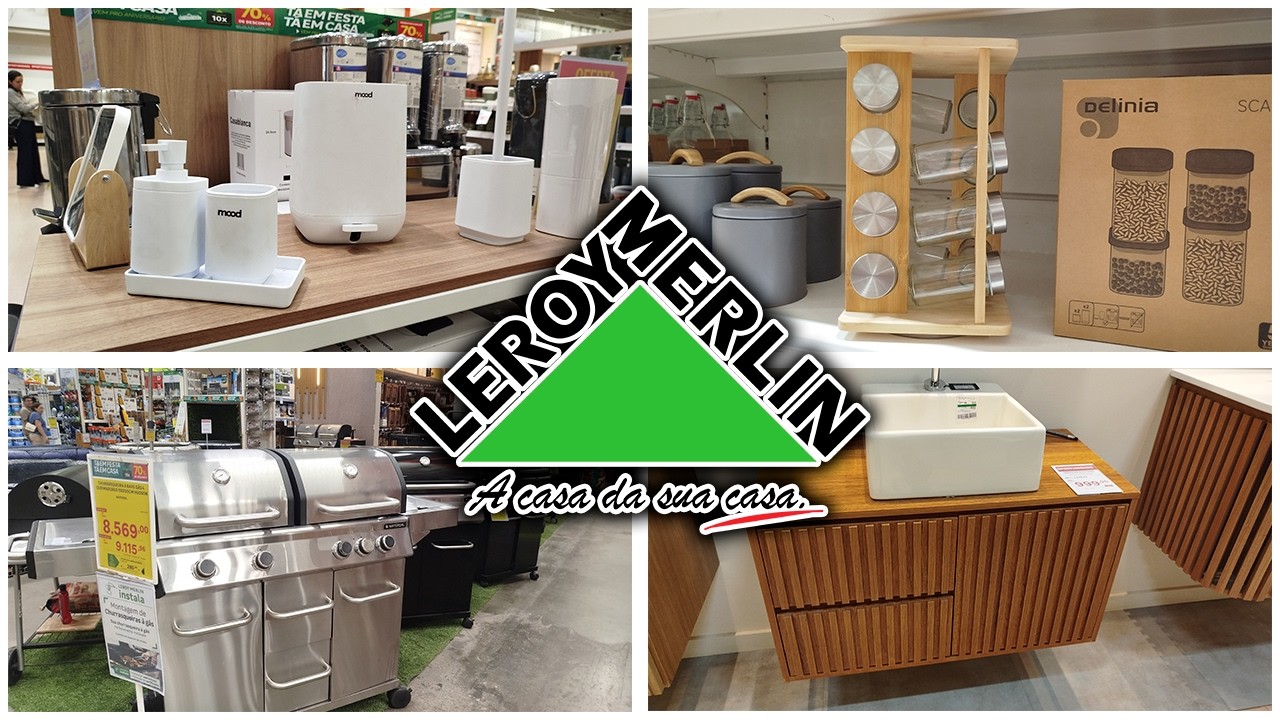 PROMOÇÕES E INSPIRAÇÕES PARA CASA NA LEROY MERLIN - Dicas da Família Gaspar