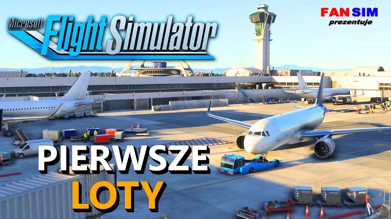 MICROSOFT FLIGHT SIMULATOR (1) ✈️ PIERWSZE LOTY, A320, B787 oraz lotniska EPKT * PREMIUM *
