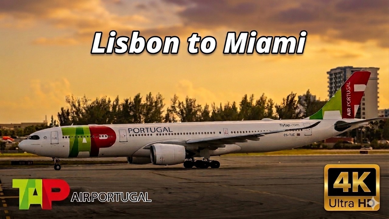 🇵🇹 Lisbon - Miami 🇺🇸 -  TAP AIR PORTUGAL - Economy Plus