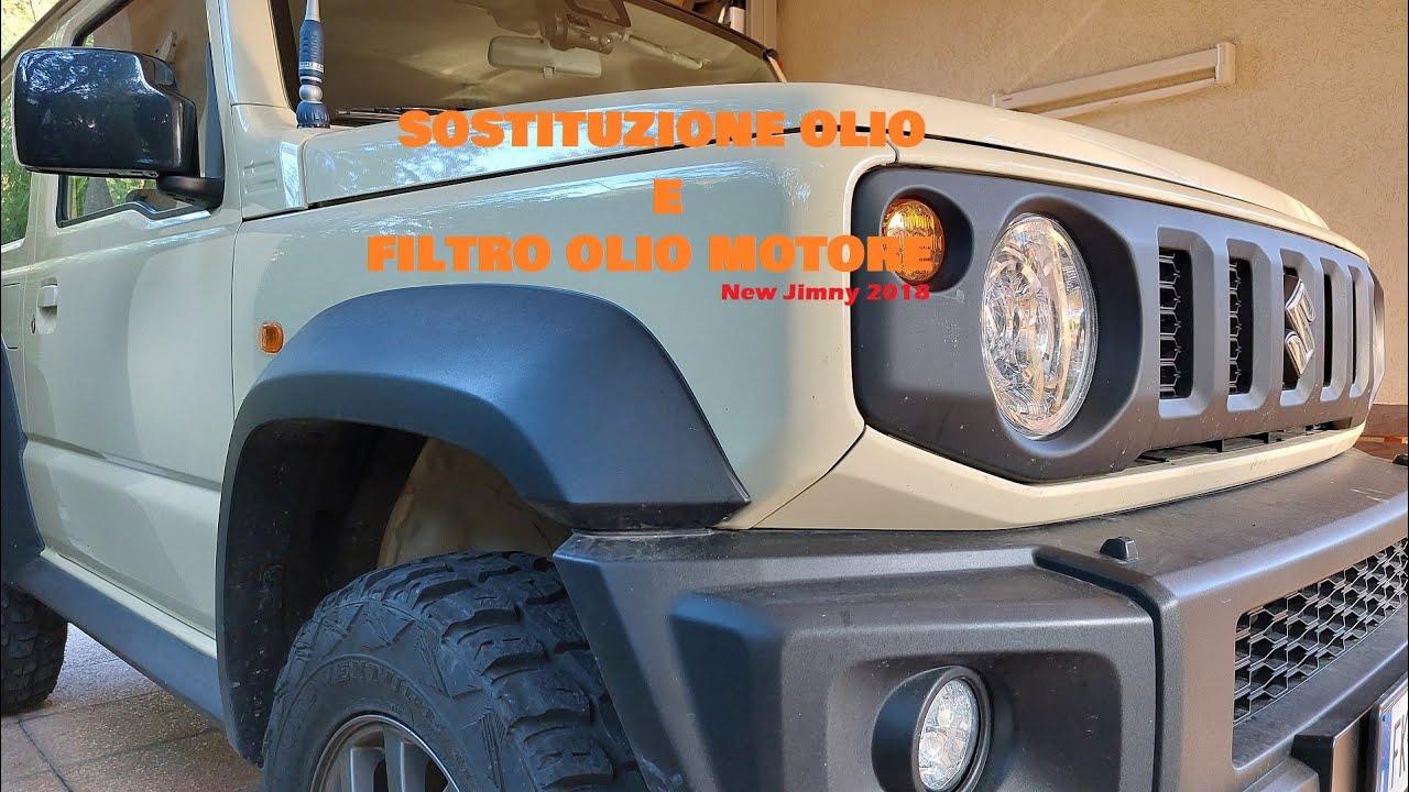 Suzuki Jimny JB74 - Sostituzione Olio e Filtro Olio Motore