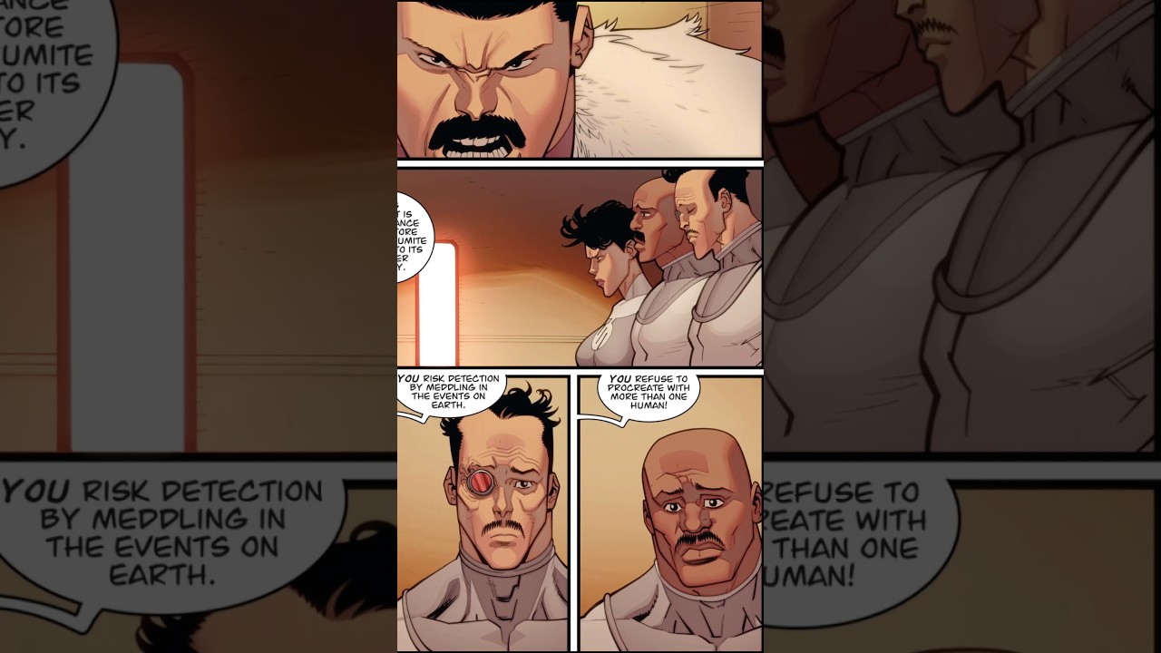 Thragg reprende a los Viltrumitas por comportarse como humanos | Invincible #invincible #comics