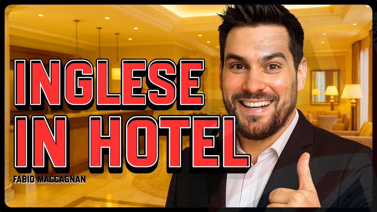 10 Frasi ESSENZIALI in HOTEL all'estero | QUIZ d'Inglese 🇬🇧