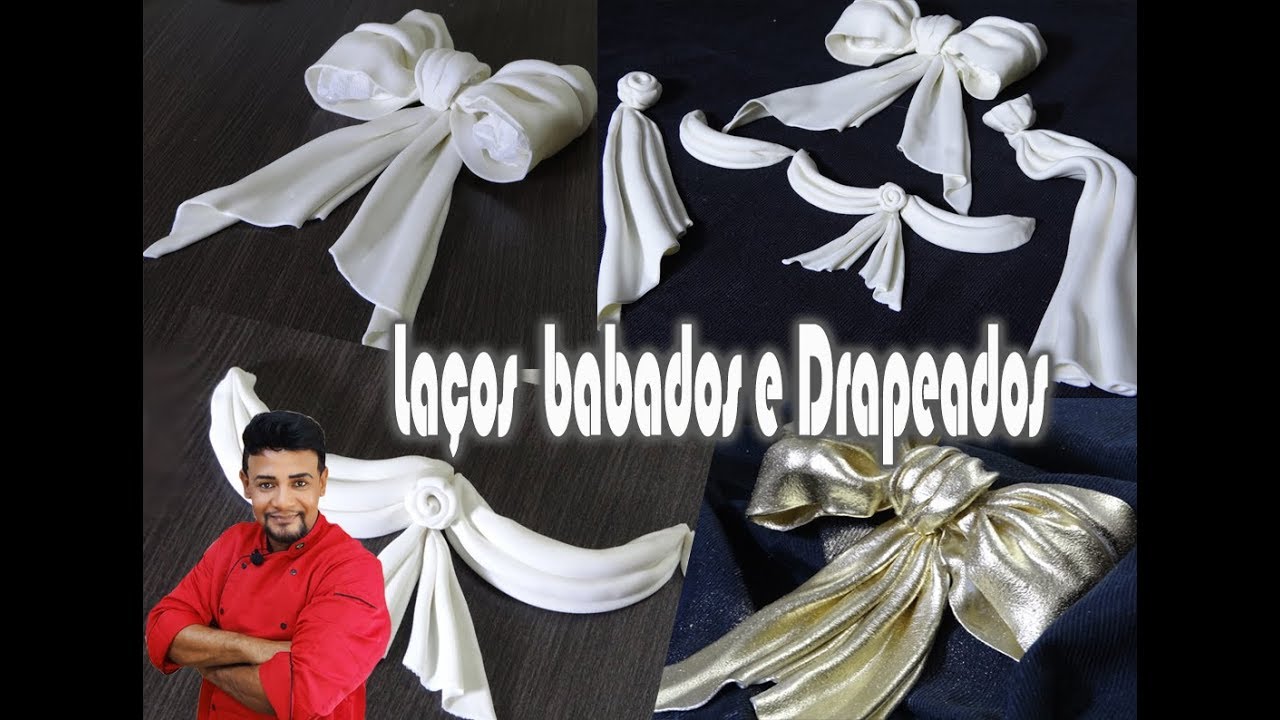 Como fazer Drapeados, Babados e laços rapidinho