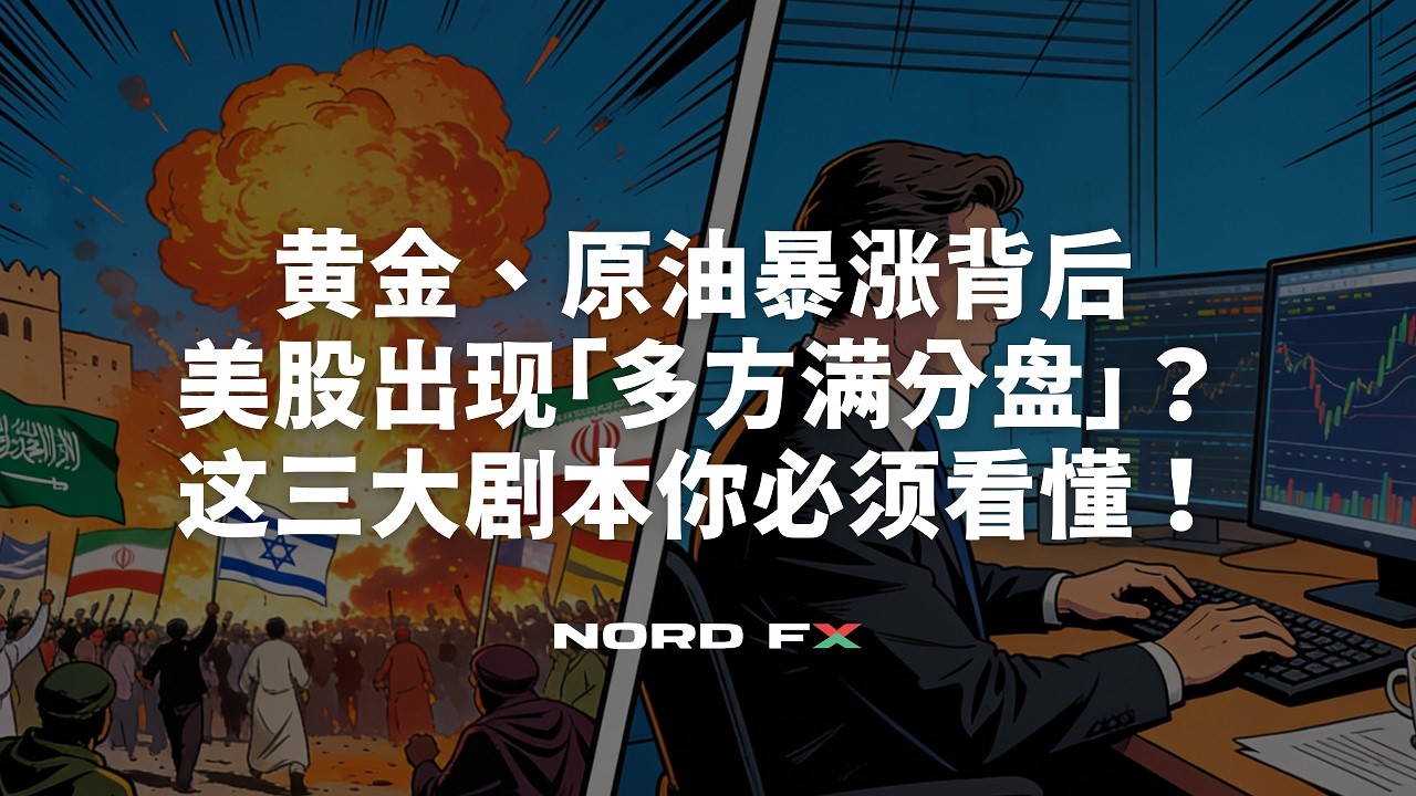 黄金、原油暴涨背后 美股出现「满分盘」？ 这三大剧本你必须看懂！