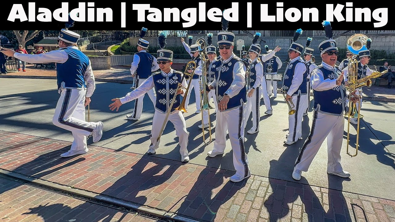 The AMAZING Disneyland Band Plays Aladdin, Tangled, and Lion King | Disneyland [2024]