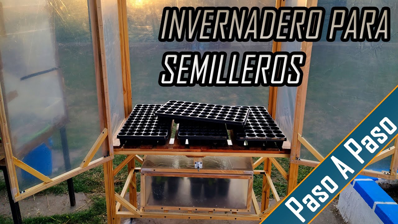 Como Hacer un Invernadero para Semilleros. Paso a paso || Huerto De Cero.