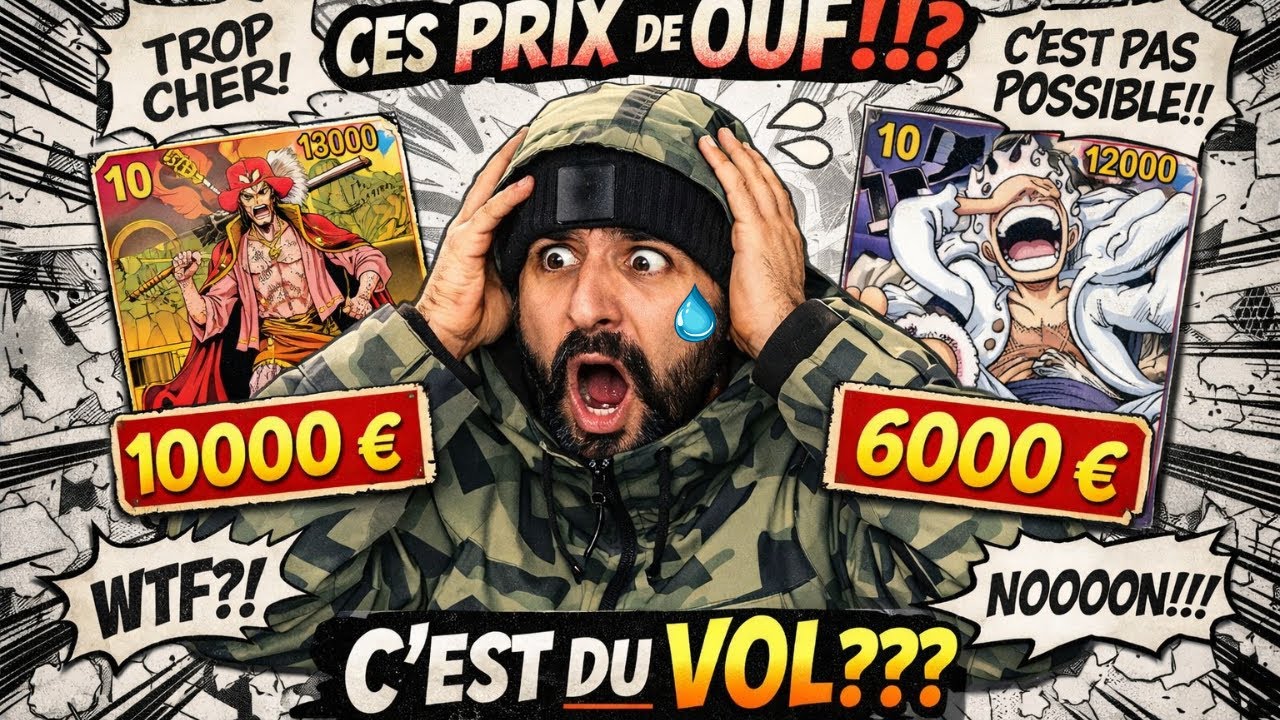 😱 C’EST DU DÉLIRE : DES CARTES MANGA À PLUS DE 13 000€ ?! | One Piece Card Game