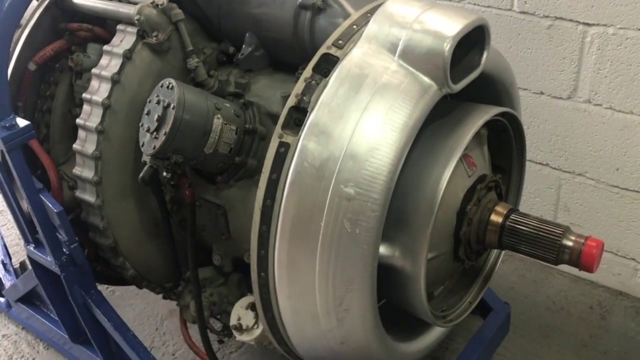 Rolls-Royce Dart Engine Dry Cycle