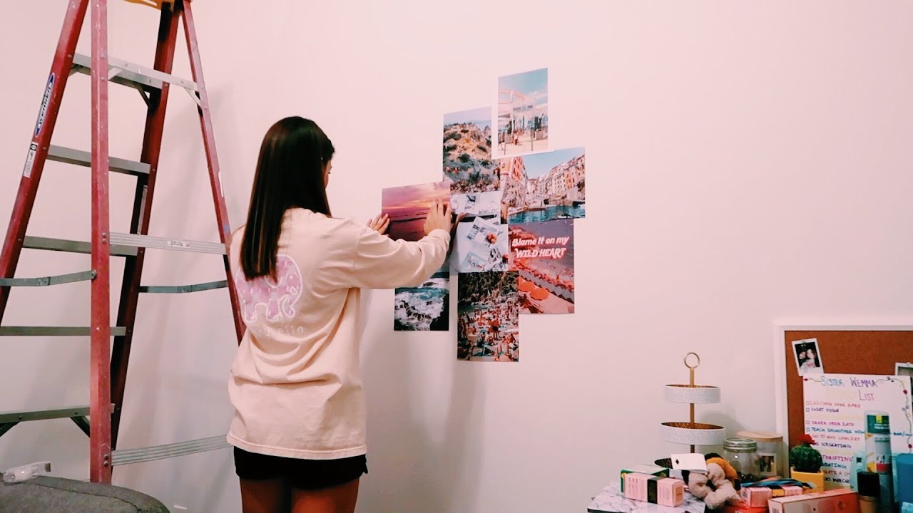 Reorganizing my new room | Emma Marie