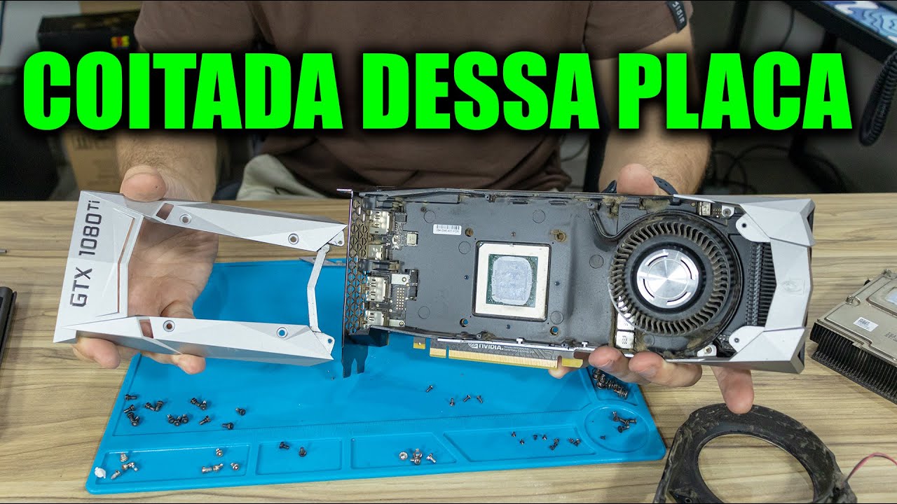 A GTX 1080TI USADA DO MERCADO LIVRE, SE EU VISSE ISSO NÃO TERIA COMPRADO