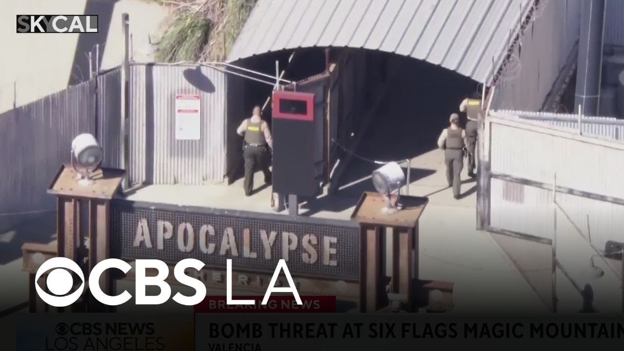 Bomb threats called in at Six Flags Magic Mountain, authorities say