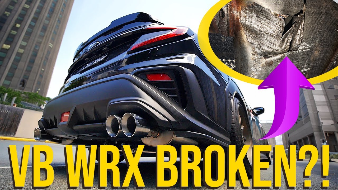 Intermediate pipe upgrade on the VB WRX because of this..