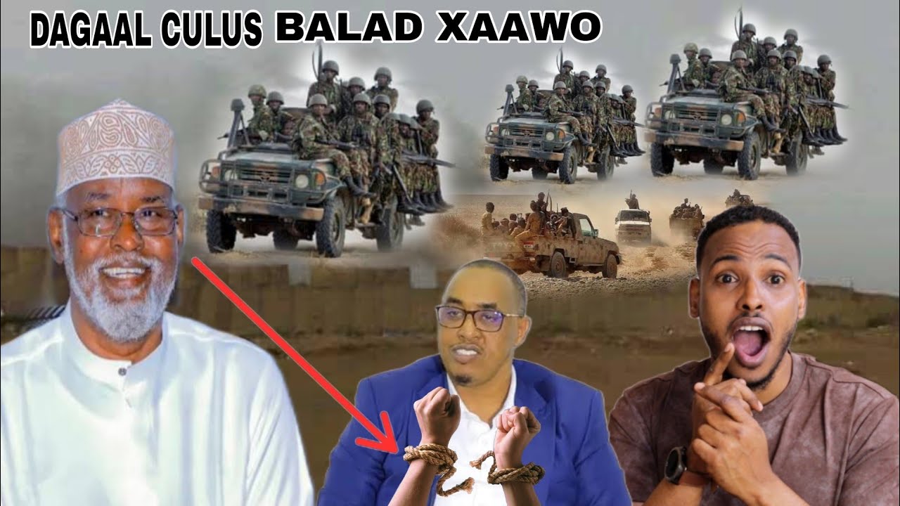 Deg  dagaal culus balad xaawo ciidanki Jubbaland & Ethiopia oo la wareegay A/rashid janan la qabtay 