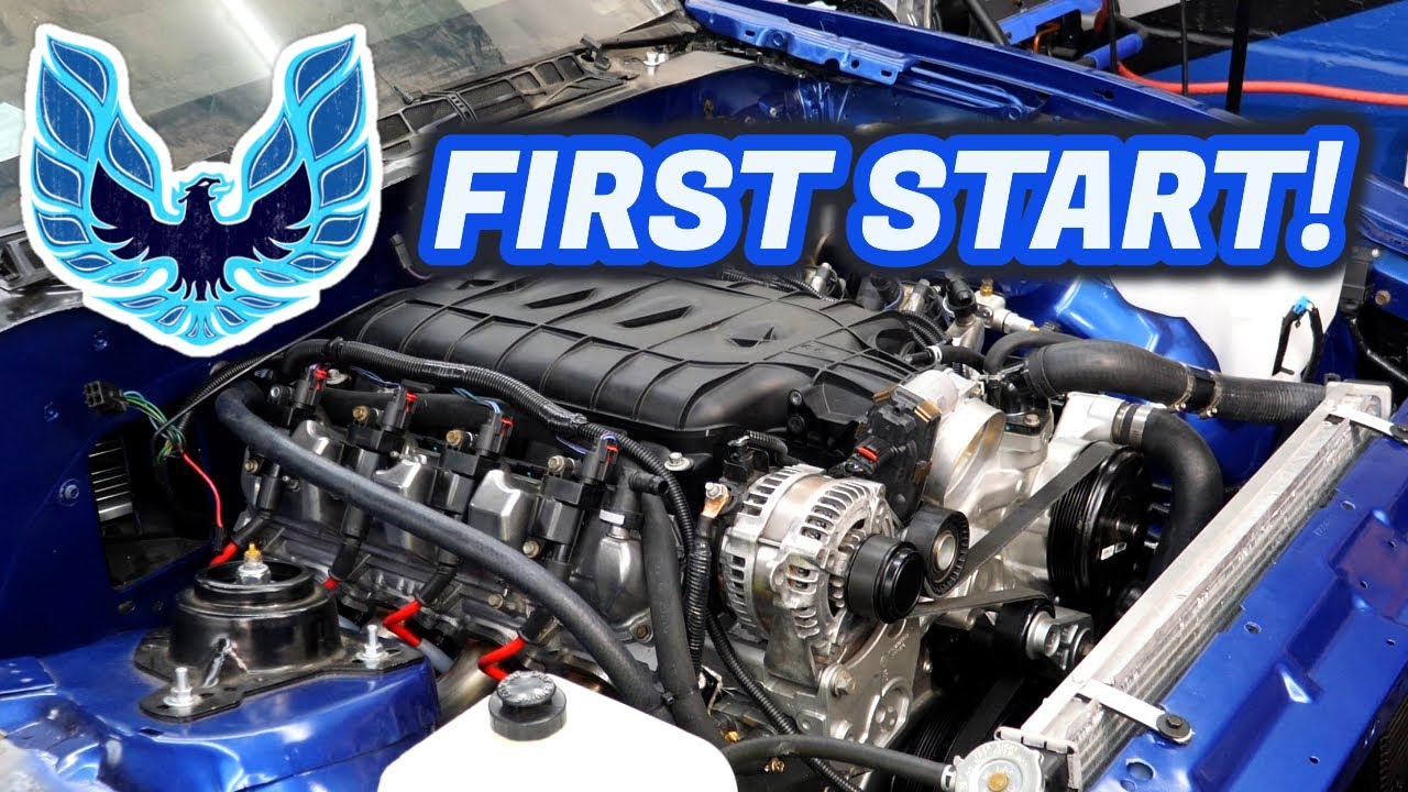 Firing Up My LTX Swapped Trans Am for the First Time! | 1986 Trans Am Project