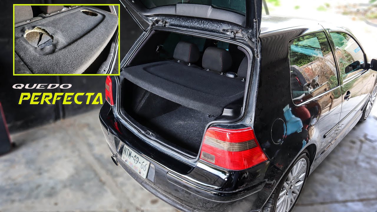 RESTAURE LA SOMBRERERA DE MI GOLF GTI | EMPEZAMOS LA TAPIZADA