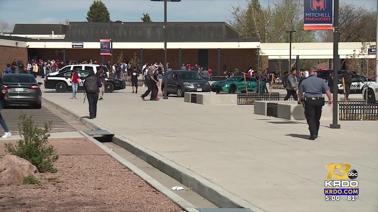 Two students shot near Mitchell High School