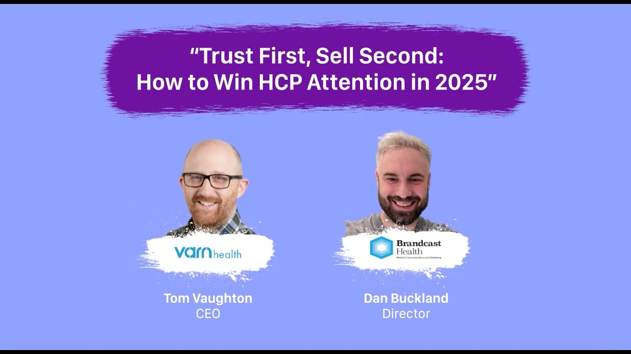 Trust First, Sell Second: How to Win HCP Attention | Live at Next Pharma CX 2025