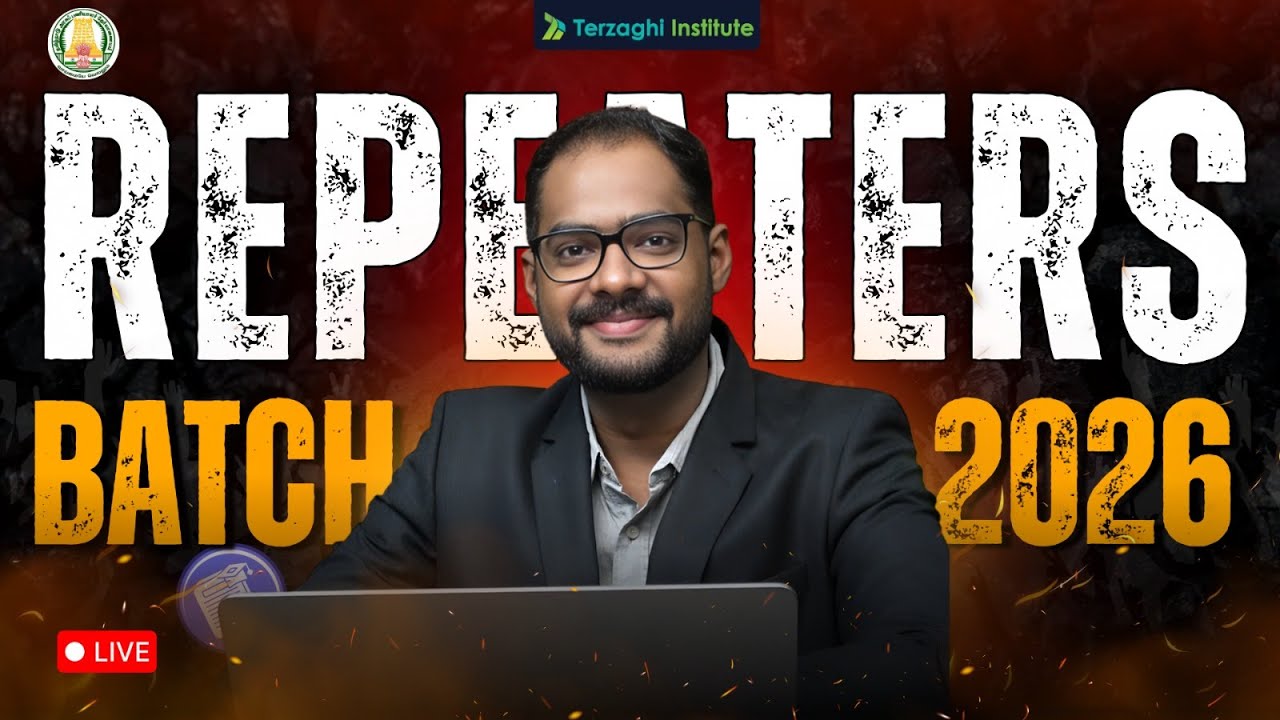 🔴 Repeaters Batch 2.0😮 - Reloaded 🔥| Terzaghi Institute