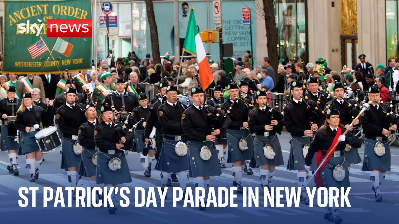 St Patrick's Day parade in New York City