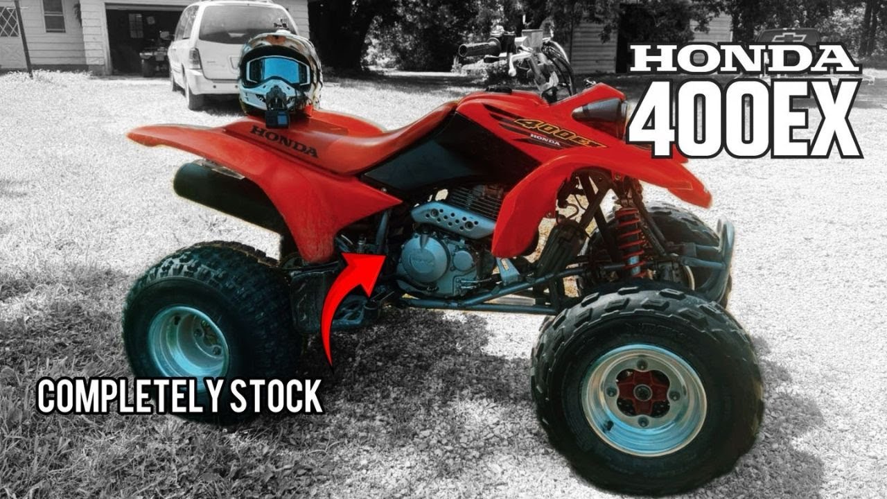 Another new machine for the channel! Super clean all original Honda 400ex!