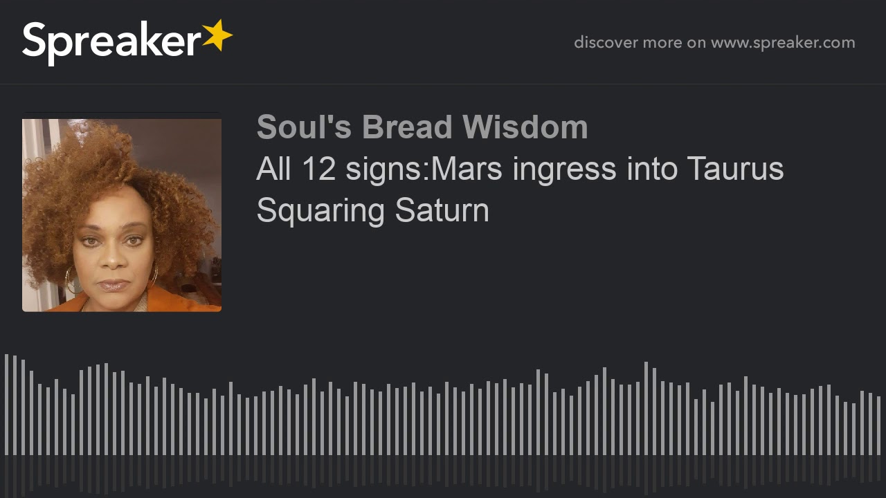 All 12 signs:Mars ingress into Taurus Squaring Saturn