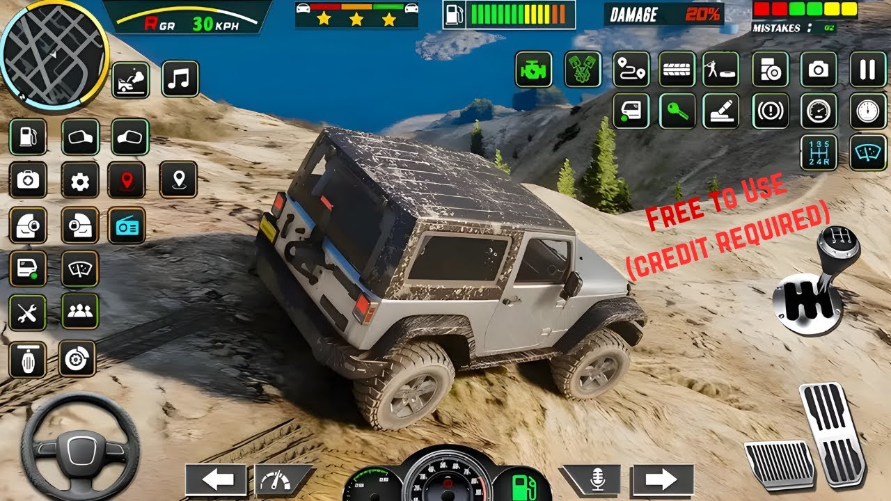 Extreme Jeep Offroad Driving Epic Wilderness Adventures! (No Copyright) - Android Gameplay
