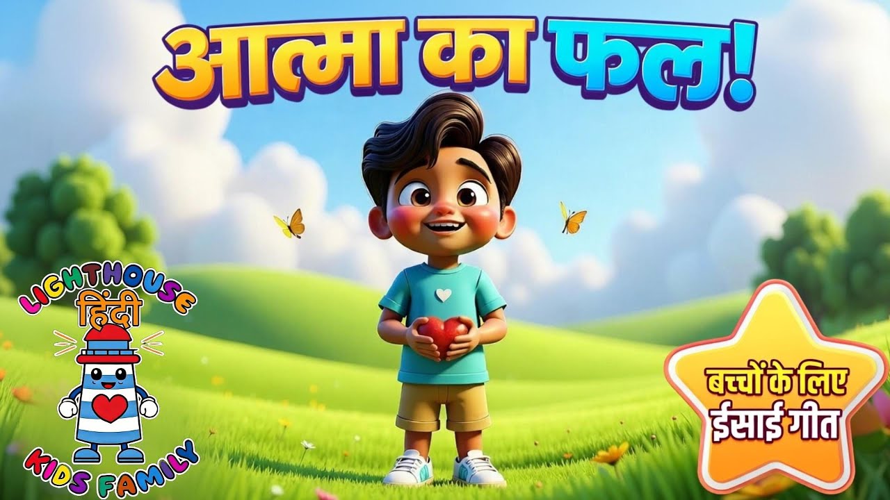 आत्मा का फल (गलातियों 5:22–23) | बच्चों का ईसाई गीत | Lighthouse Kids Family– हिंदी
