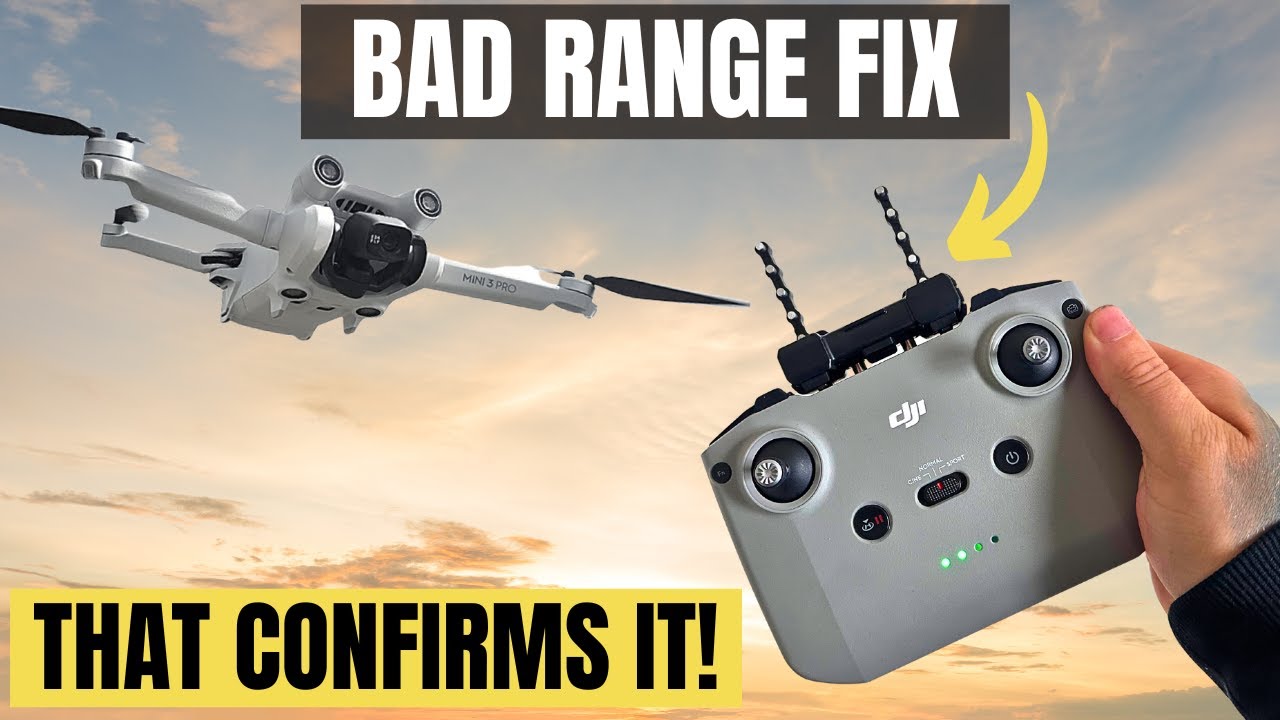 Я протестировал расширители диапазона на DJI Mini 3 Pro — работают ли они?