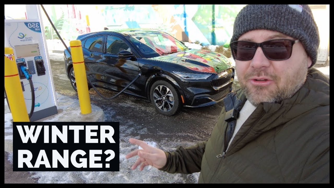Ford Mustang Mach-E Winter Cold Range Test: How Far Can You Travel?