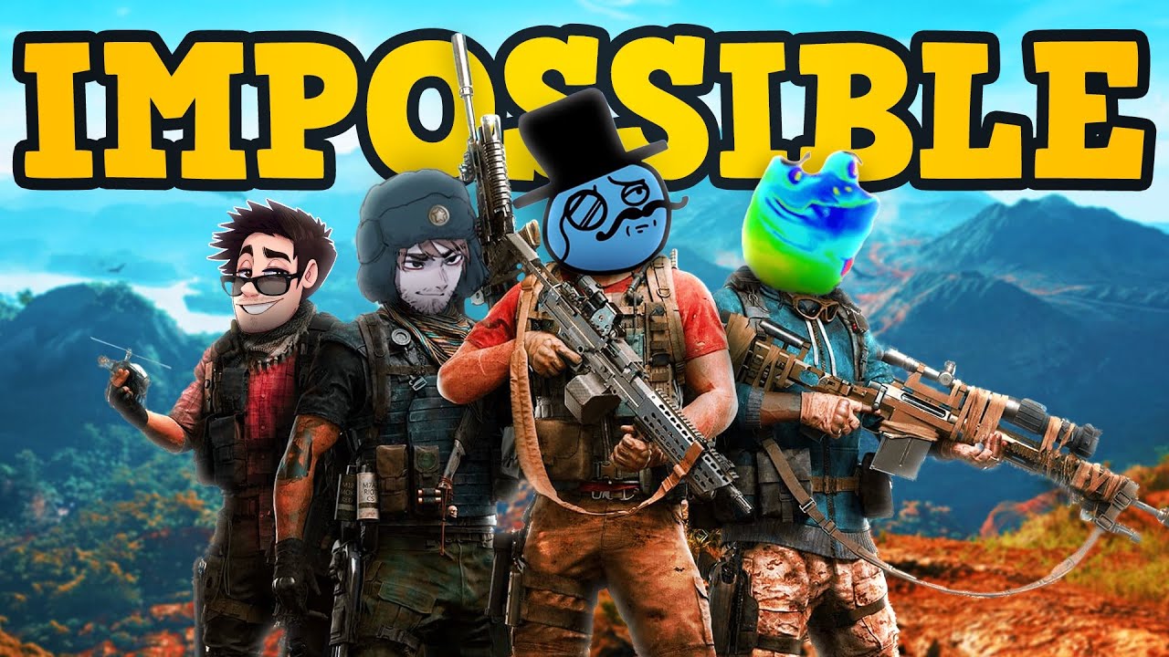 4 Youtubers Vs 1 Impossible Challenge = The Worlds Least Controlled Stream
