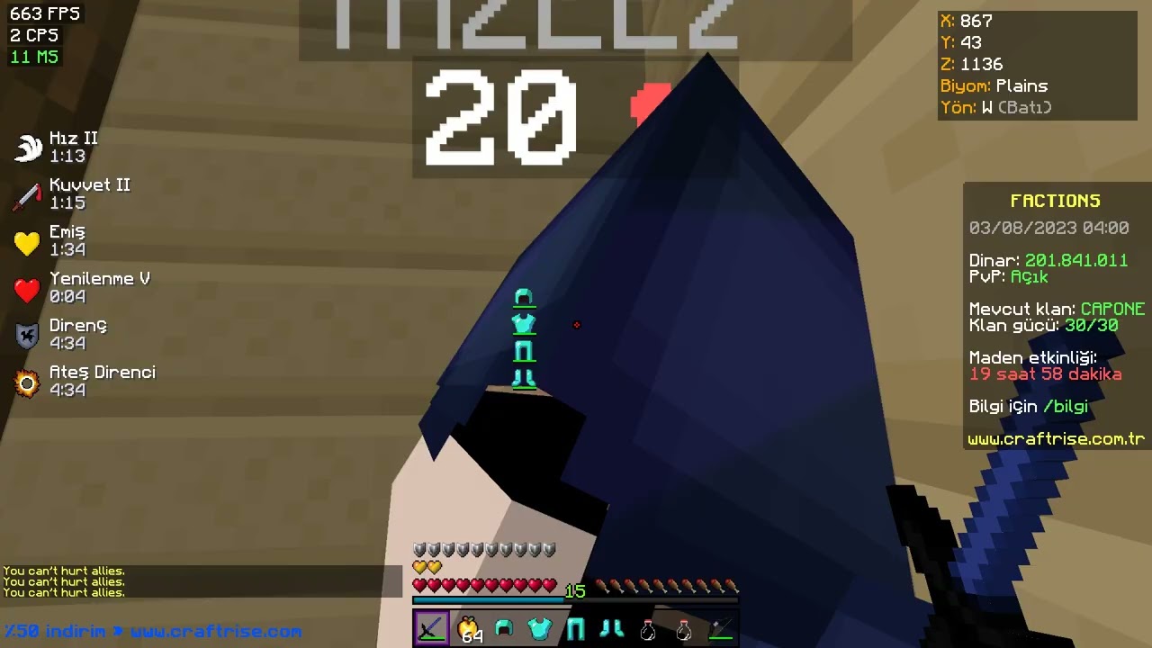 ANLAR ANLAYAN DİLİMDEN - Craftrise Factions - #craftrise  #factions