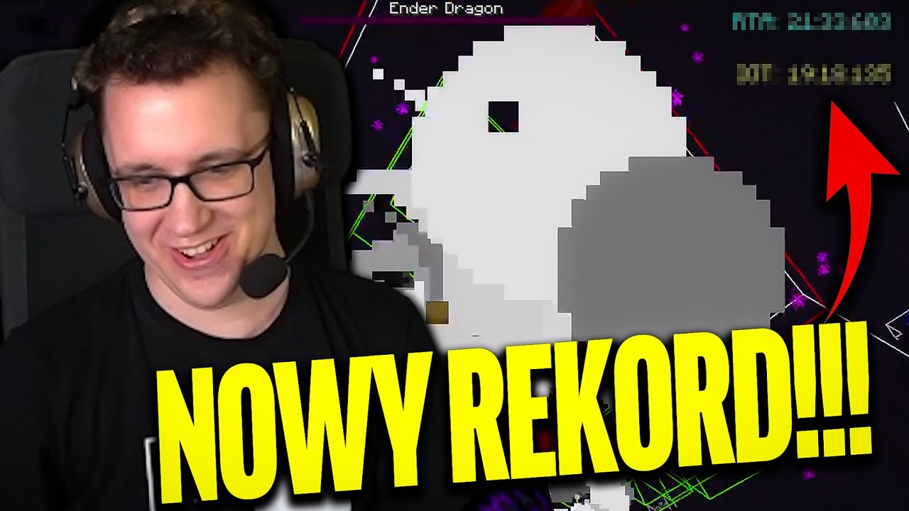 SUCHAR NOWY REKORD W MC SPEEDRUN!!