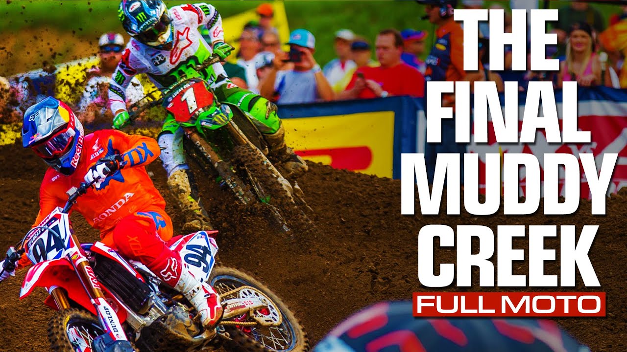 FULL MOTO! Tomac Chases Down Roczen At Final Muddy Creek National | 2018 Tennessee 450 Moto 1